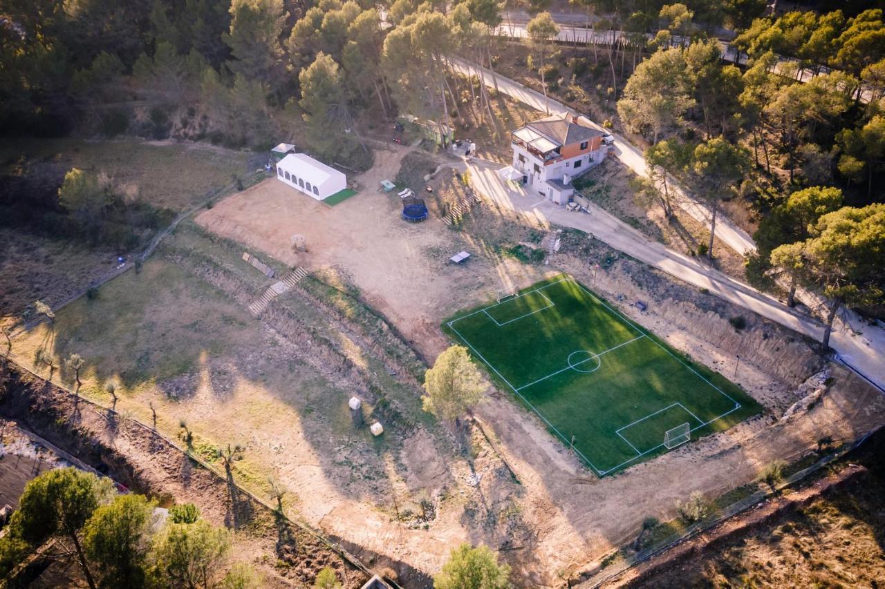 Villa Chetrus Casa En Plena Naturaleza Rubí Exteriör bild